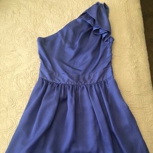Violet One Shoulder Dress